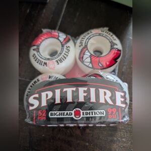 Spitfire Wheels BigHead Edition 52mm 99DU New